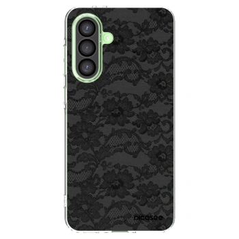 Picasee Samsung Galaxy A26 5G A266B Hülle - Transparentes Silikon - Dark Elegance