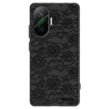 Picasee Xiaomi Poco F7 Pro 5G Hülle - Schwarzes Silikon - Dark Elegance
