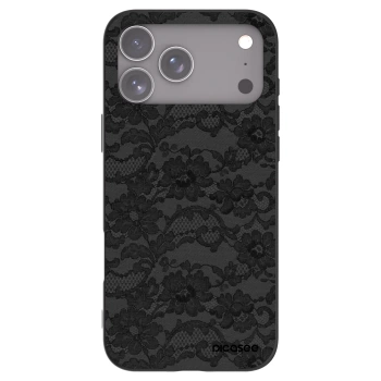 Picasee Apple iPhone 17 Pro Max Hülle - Schwarzes Silikon - Dark Elegance
