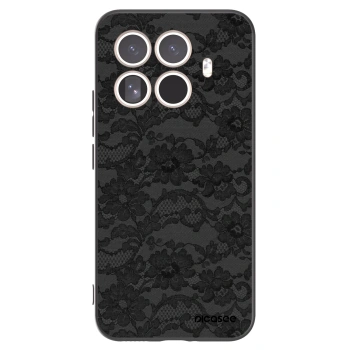 Picasee Xiaomi 15T Pro Hülle - Schwarzes Silikon - Dark Elegance