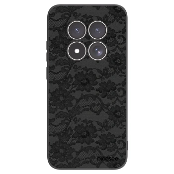 Picasee Xiaomi Redmi Note 15 Pro 5G Hülle - Schwarzes Silikon - Dark Elegance