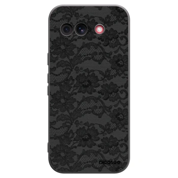 Picasee Google Pixel 10a Hülle - Schwarzes Silikon - Dark Elegance