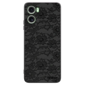 Picasee Motorola Moto G06 Hülle - Schwarzes Silikon - Dark Elegance