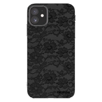 Picasee Apple iPhone 11 Hülle - Transparentes Silikon - Dark Elegance