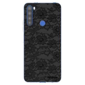 Picasee Xiaomi Redmi Note 8T Hülle - Transparentes Silikon - Dark Elegance