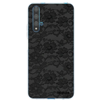 Picasee Huawei Nova 5T Hülle - Transparentes Silikon - Dark Elegance