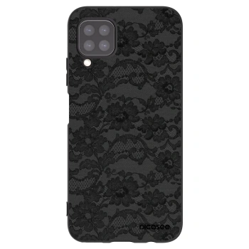 Picasee Huawei P40 Lite Hülle - Schwarzes Silikon - Dark Elegance