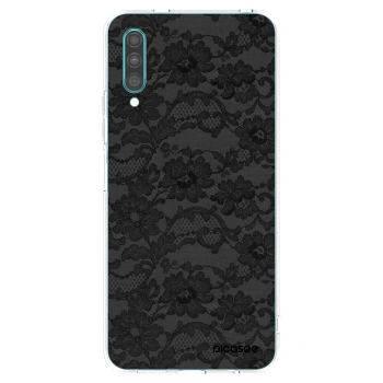 Picasee Samsung Galaxy A30s A307F Hülle - Transparentes Silikon - Dark Elegance