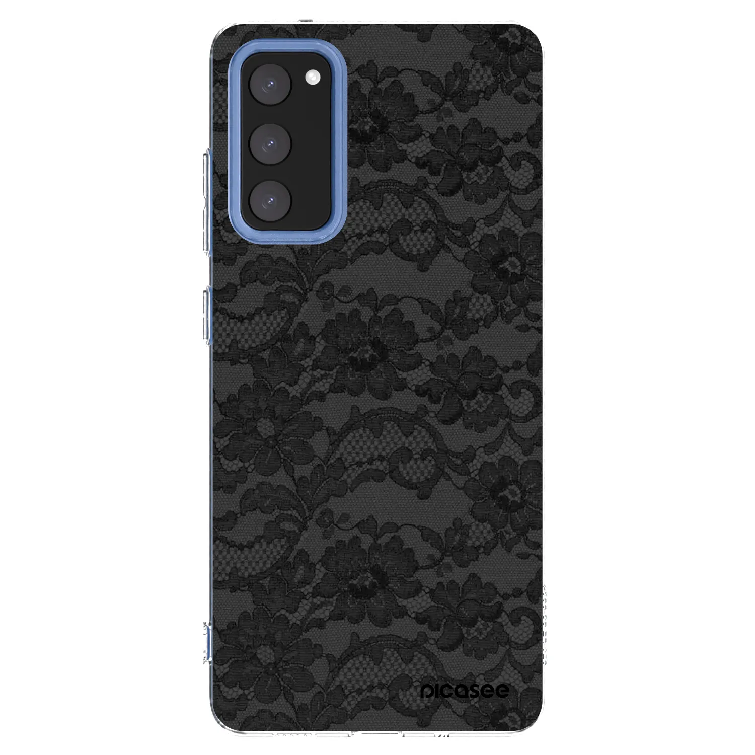 Picasee Samsung Galaxy S20 FE Hülle - Transparentes Silikon - Dark Elegance