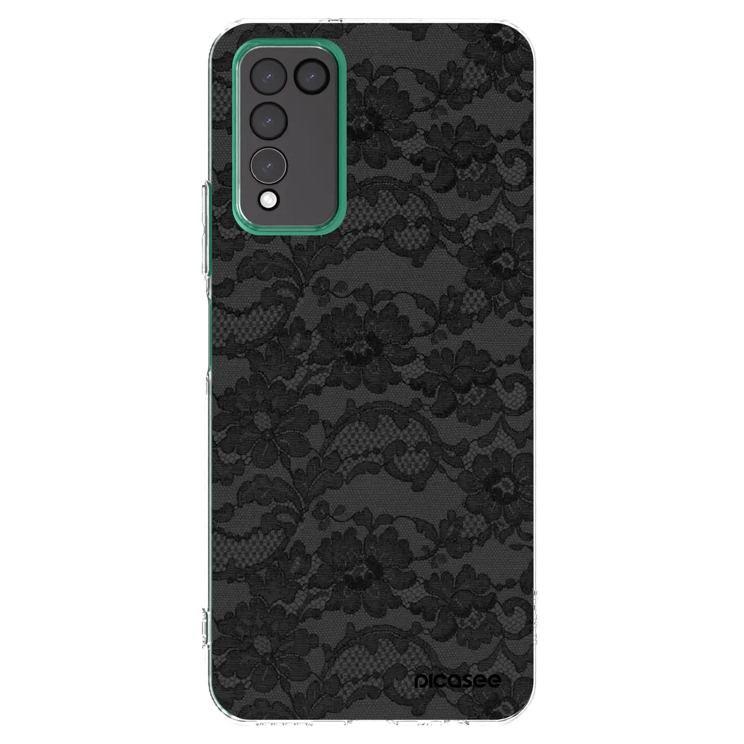 Picasee Honor 10X Lite Hülle - Transparentes Silikon - Dark Elegance
