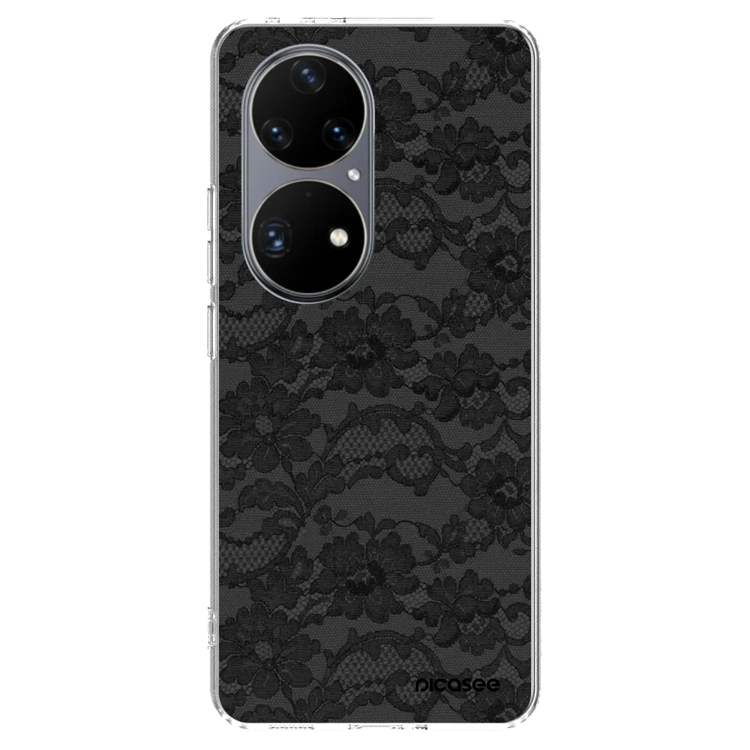 Picasee Huawei P50 Hülle - Transparentes Silikon - Dark Elegance