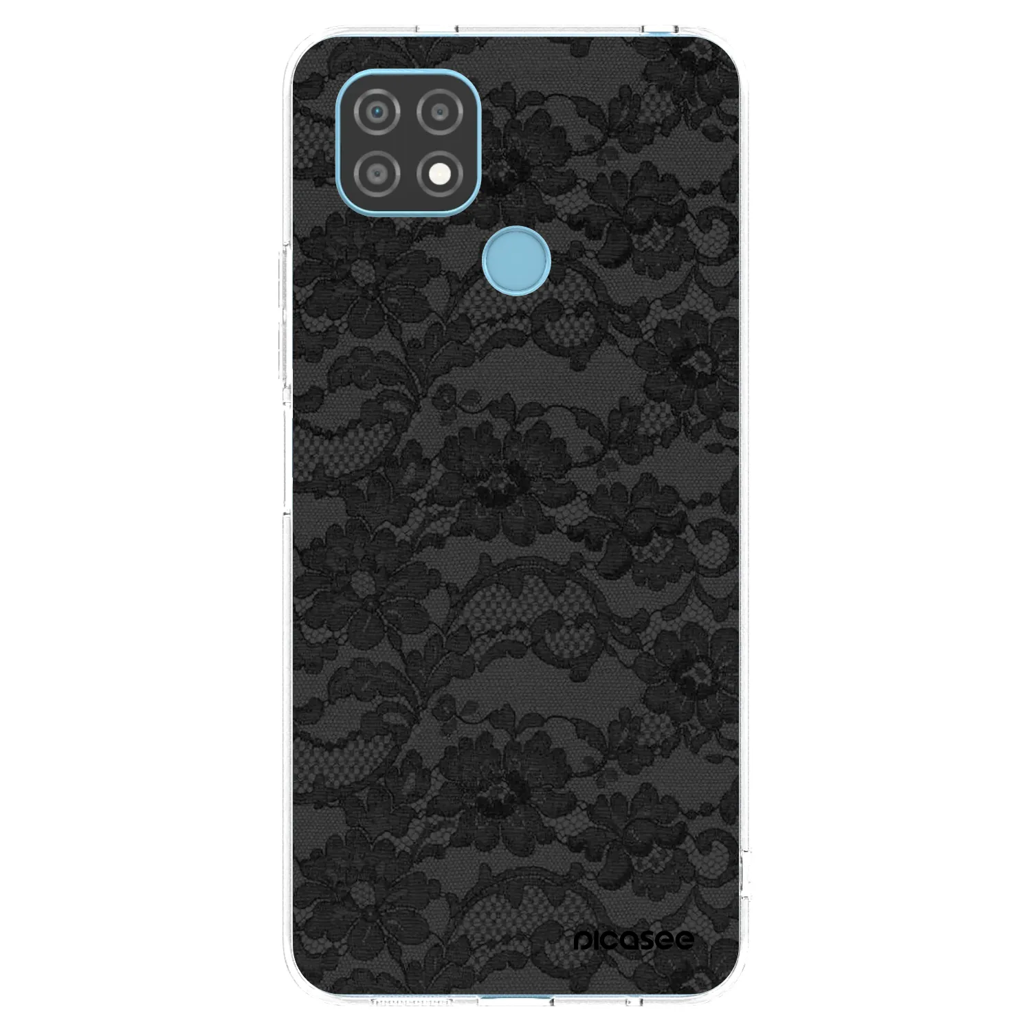 Picasee Realme C21 Hülle - Transparentes Silikon - Dark Elegance