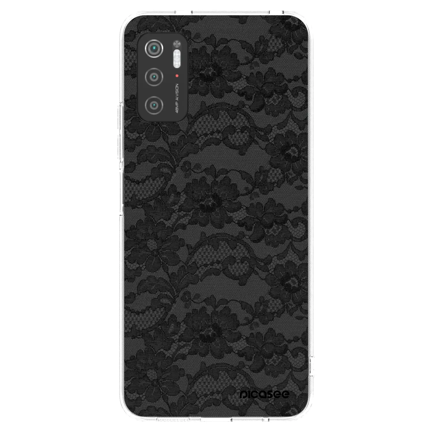Picasee Xiaomi Poco M3 Pro 5G Hülle - Transparentes Silikon - Dark Elegance