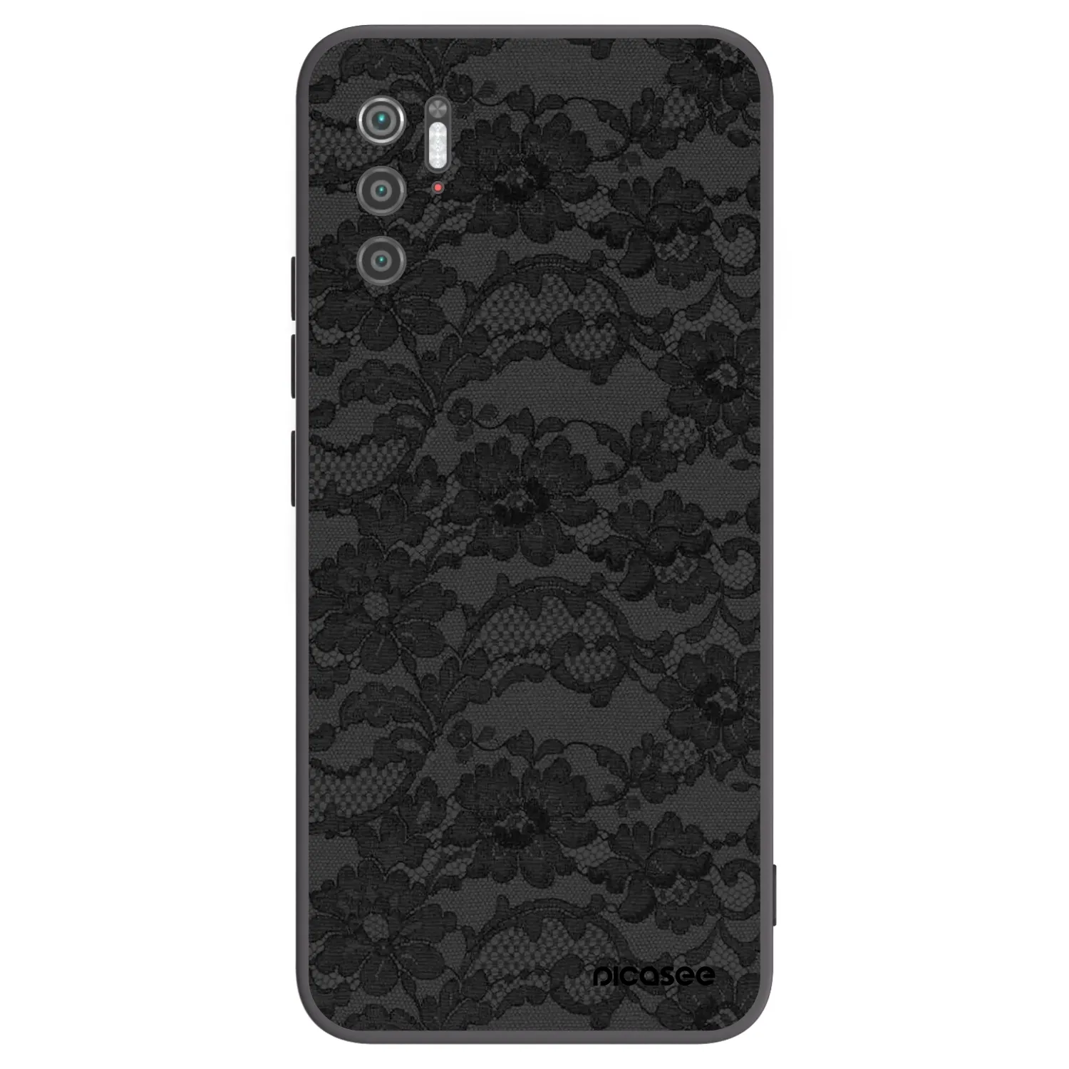 Picasee Xiaomi Poco M3 Pro 5G Hülle - Schwarzes Silikon - Dark Elegance