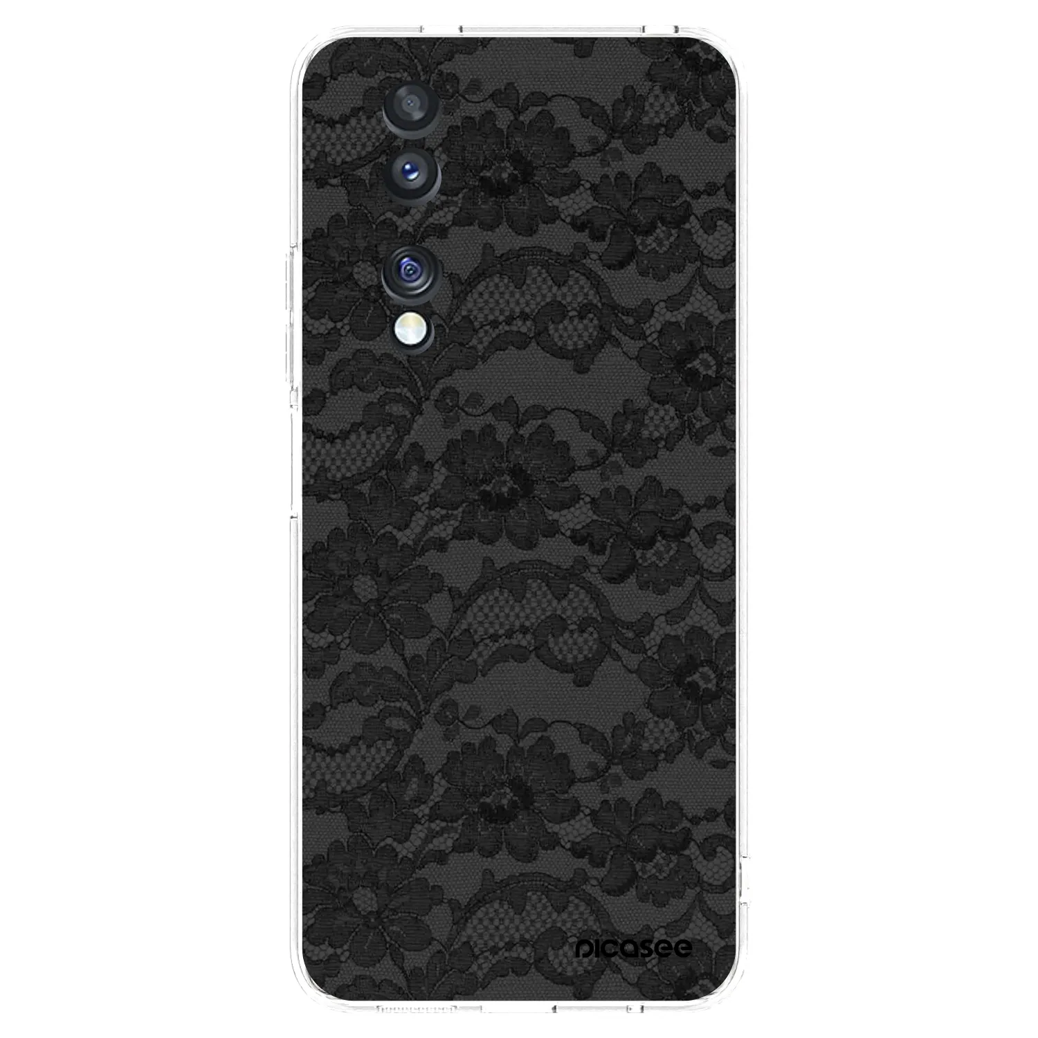 Picasee Honor 70 Hülle - Transparentes Silikon - Dark Elegance