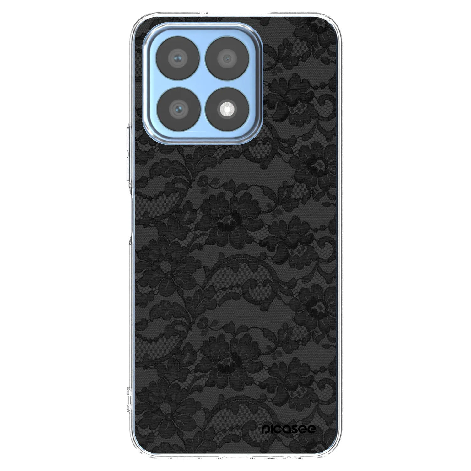 Picasee Honor X8a Hülle - Transparentes Silikon - Dark Elegance
