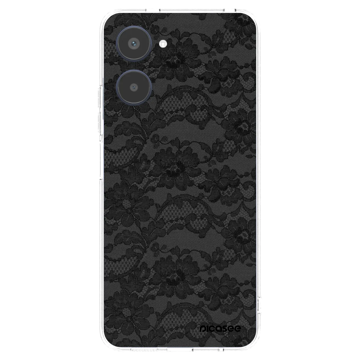 Picasee Realme 10 4G Hülle - Transparentes Silikon - Dark Elegance
