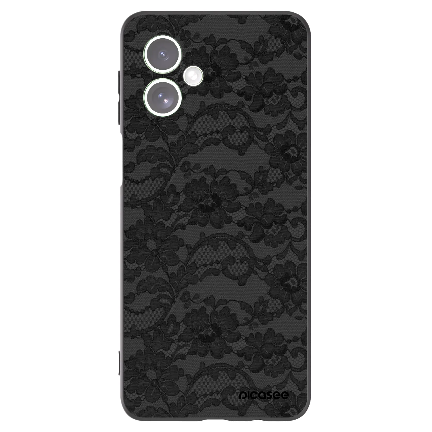 Picasee Motorola Moto G54 5G Hülle - Schwarzes Silikon - Dark Elegance