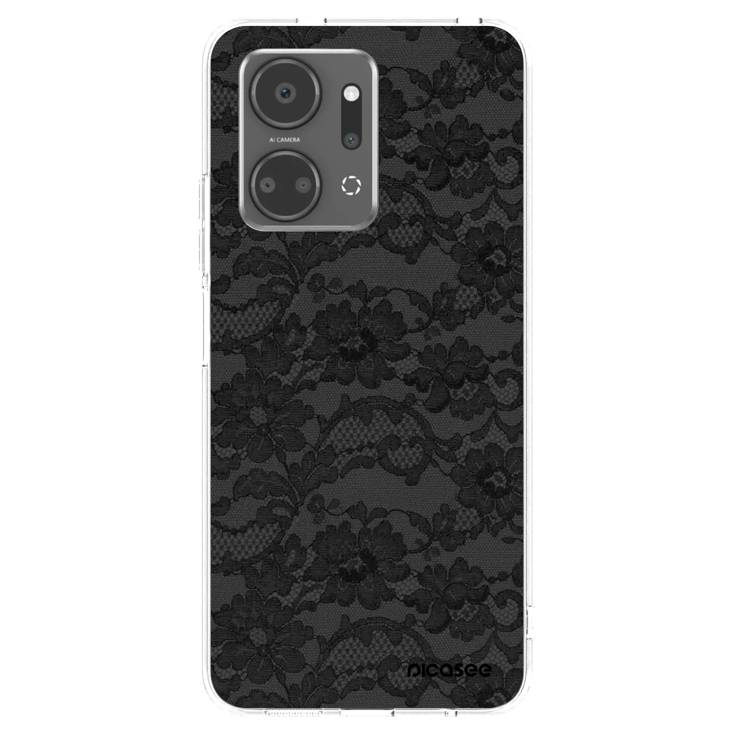 Picasee Honor X7a Hülle - Transparentes Silikon - Dark Elegance
