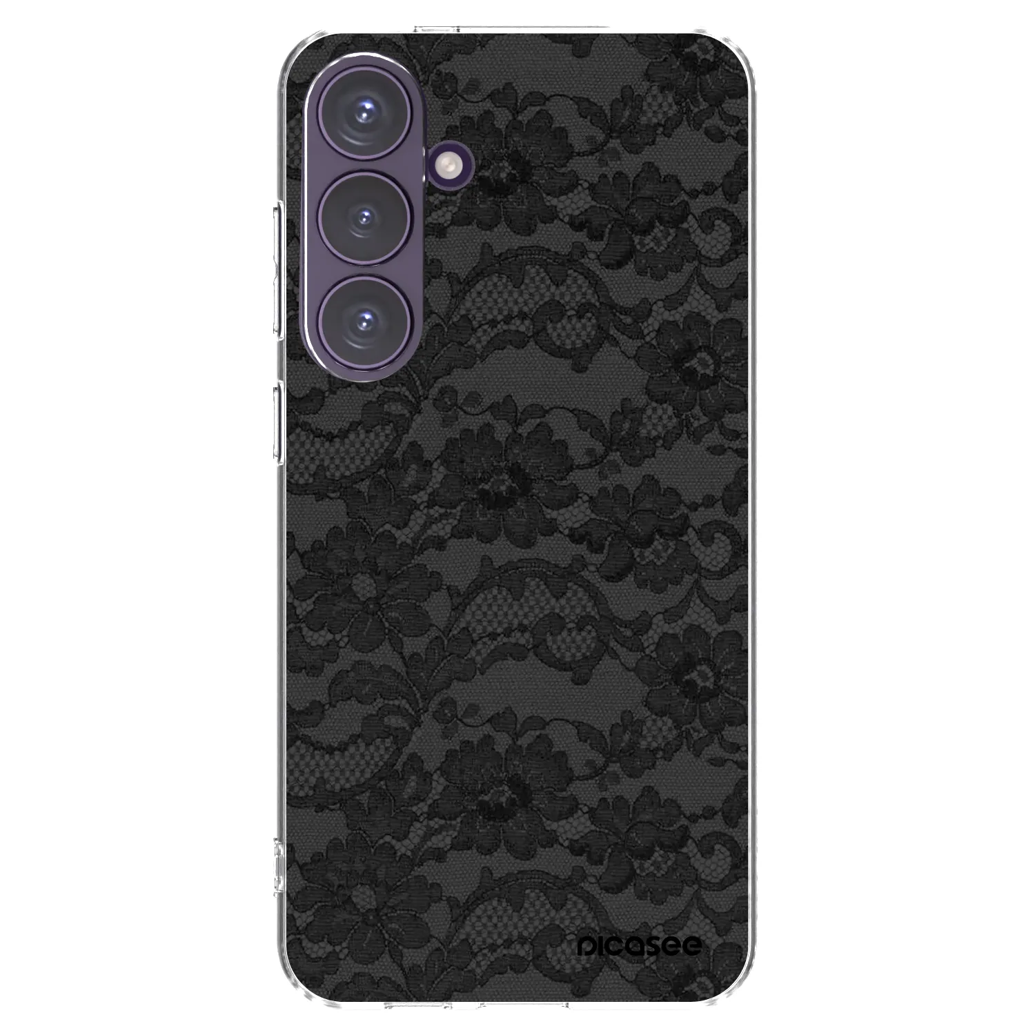Picasee Samsung Galaxy S24+ S926B 5G Hülle - Transparentes Silikon - Dark Elegance