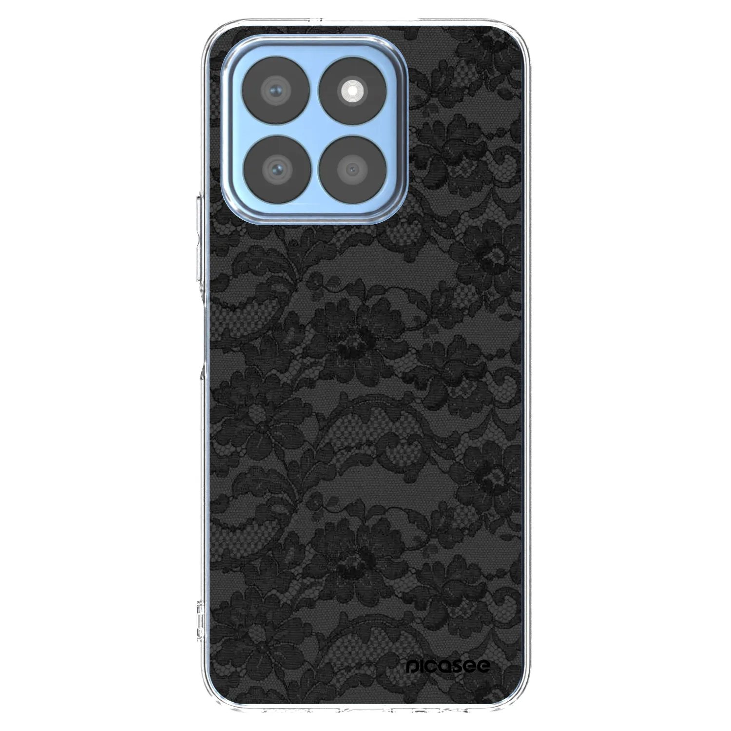 Picasee Honor X8b Hülle - Transparentes Silikon - Dark Elegance
