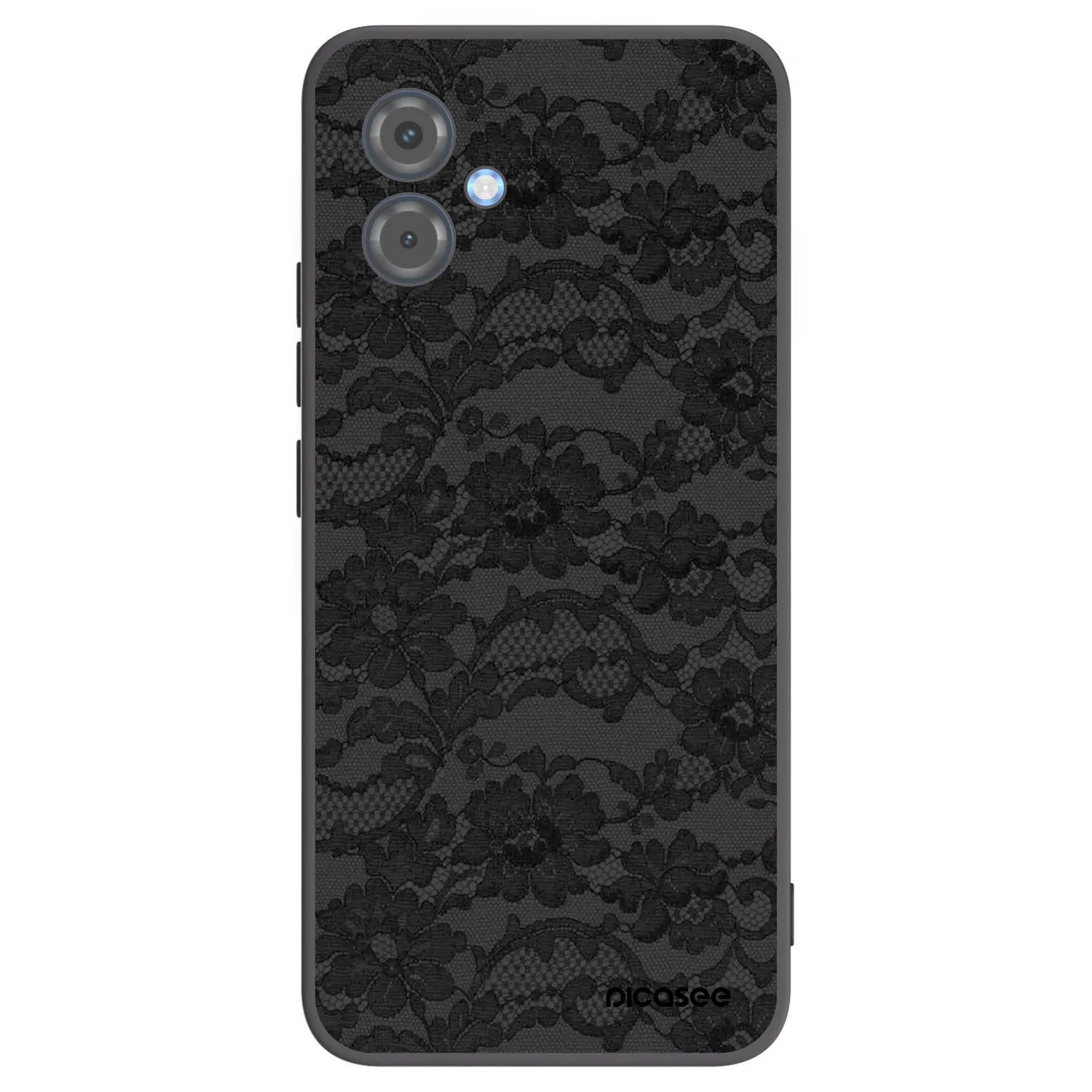 Picasee Motorola Moto G14 Hülle - Schwarzes Silikon - Dark Elegance
