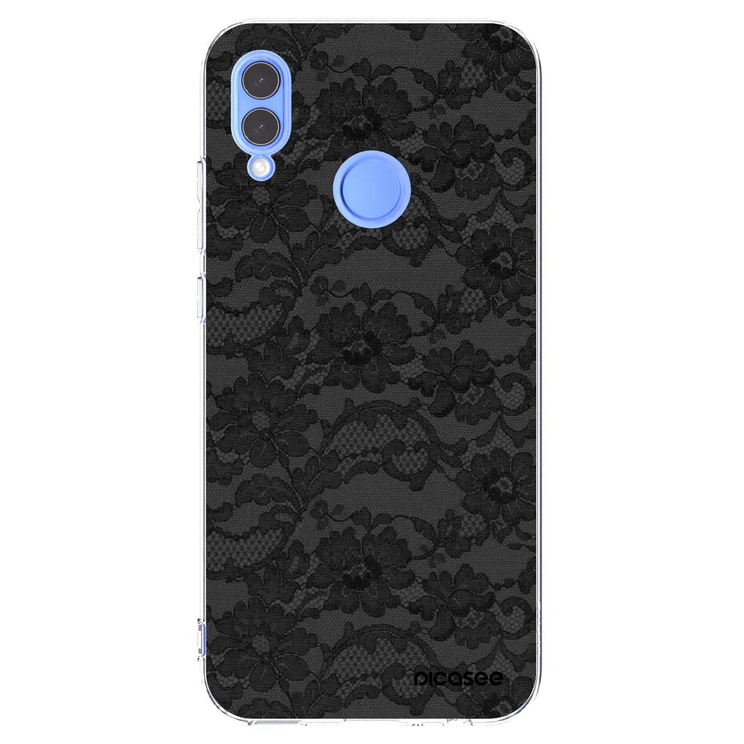 Picasee Honor 10 Lite Hülle - Transparentes Silikon - Dark Elegance