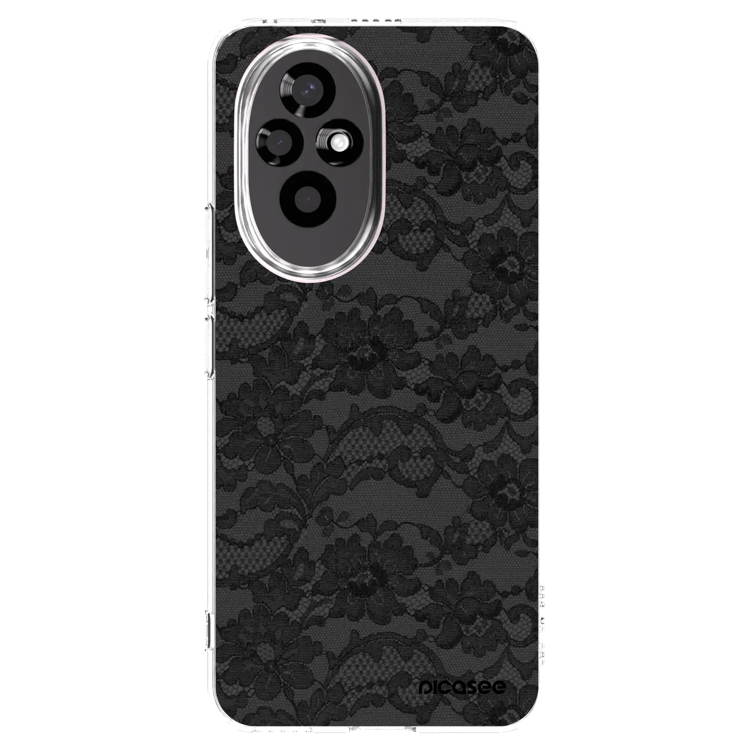 Picasee Honor 200 Pro 5G Hülle - Transparentes Silikon - Dark Elegance