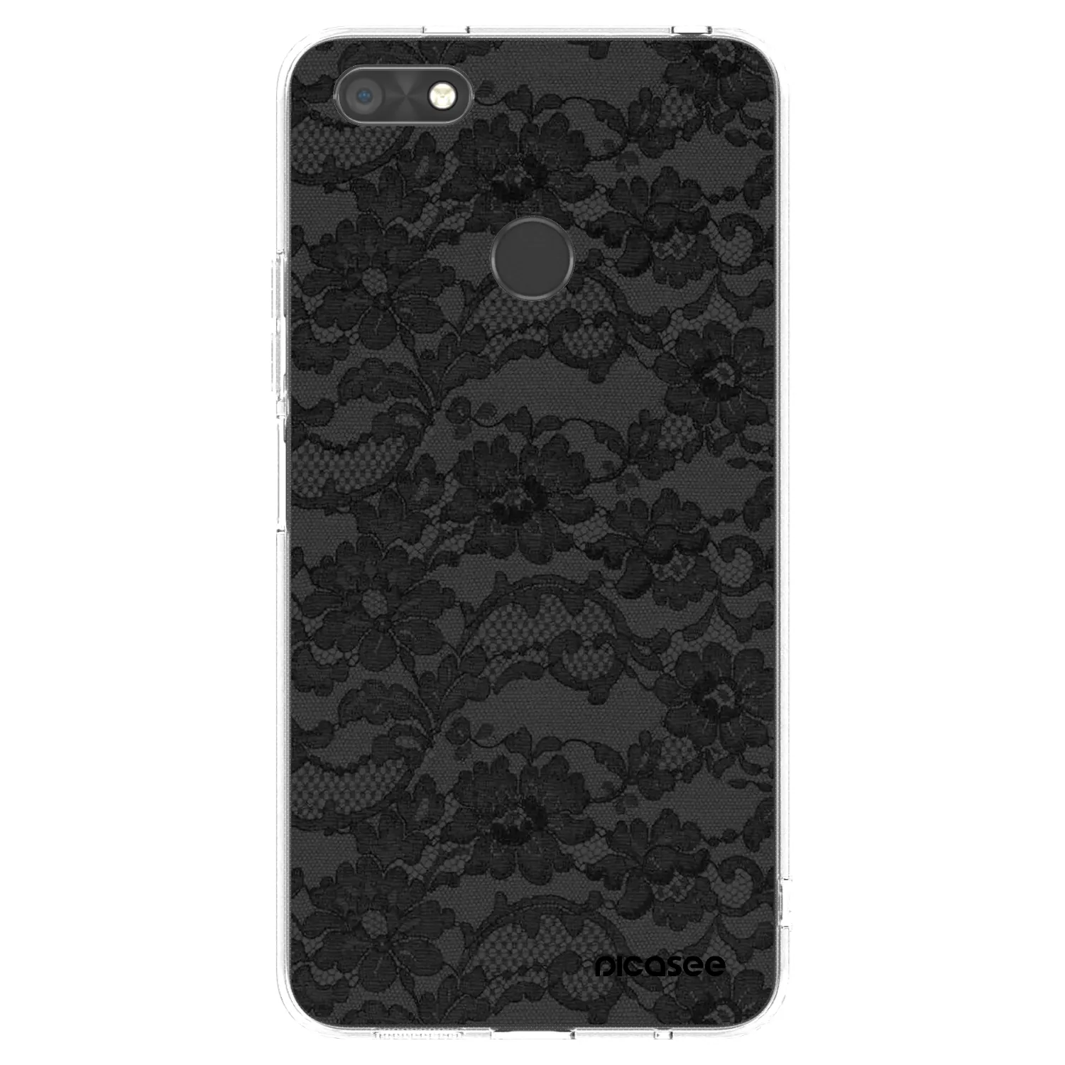 Picasee Huawei P9 Lite Mini Hülle - Transparentes Silikon - Dark Elegance