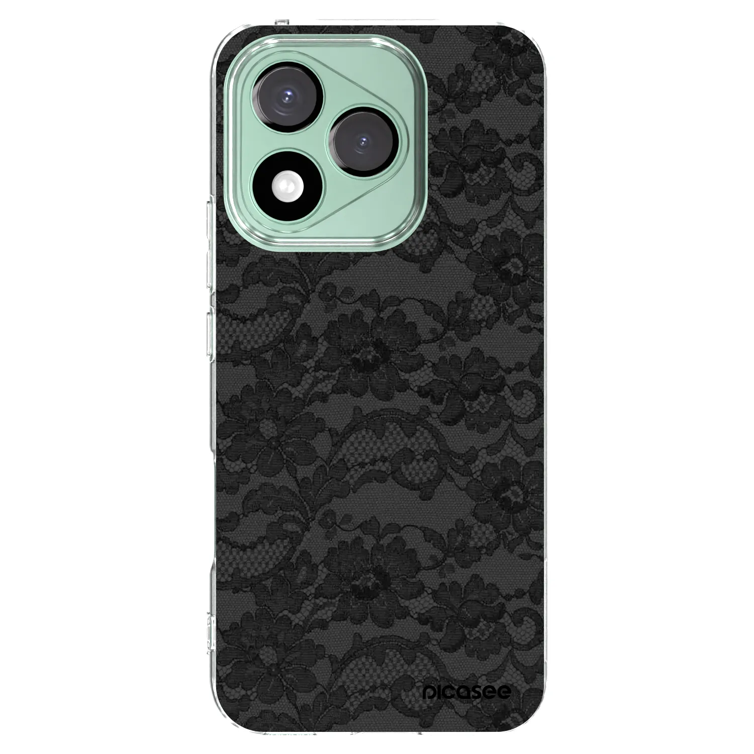 Picasee Honor 400 Lite 5G Hülle - Transparentes Silikon - Dark Elegance