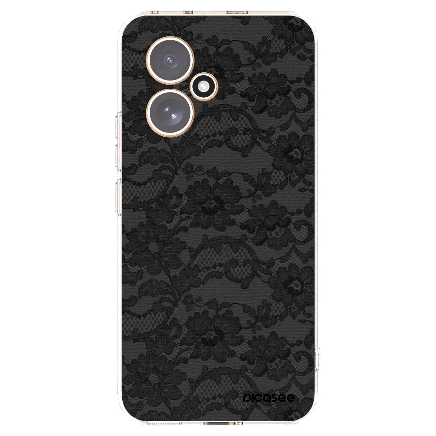 Picasee Honor 400 5G Hülle - Transparentes Silikon - Dark Elegance