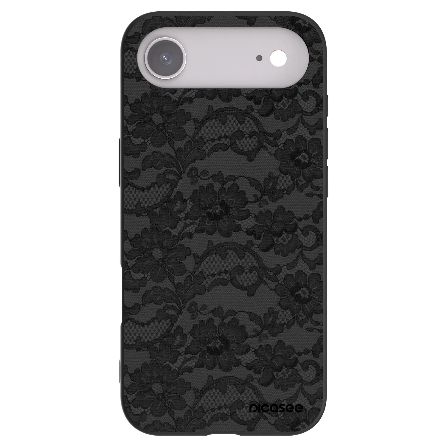 Picasee Apple iPhone Air Hülle - Schwarzes Silikon - Dark Elegance