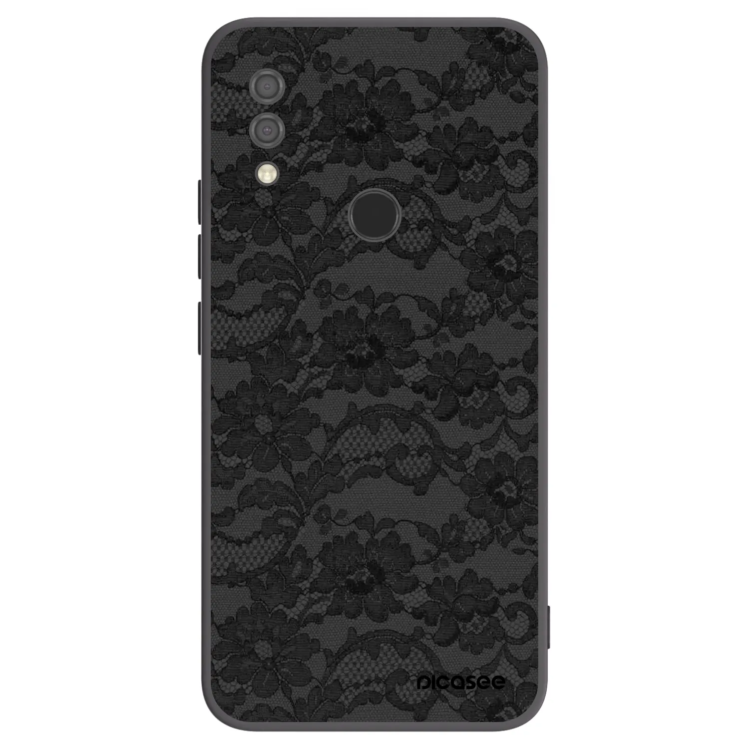 Picasee Xiaomi Redmi 7 Hülle - Schwarzes Silikon - Dark Elegance