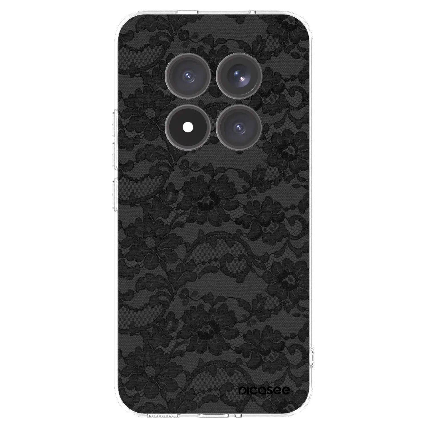 Picasee Xiaomi Redmi Note 15 Pro+ Hülle - Transparentes Silikon - Dark Elegance