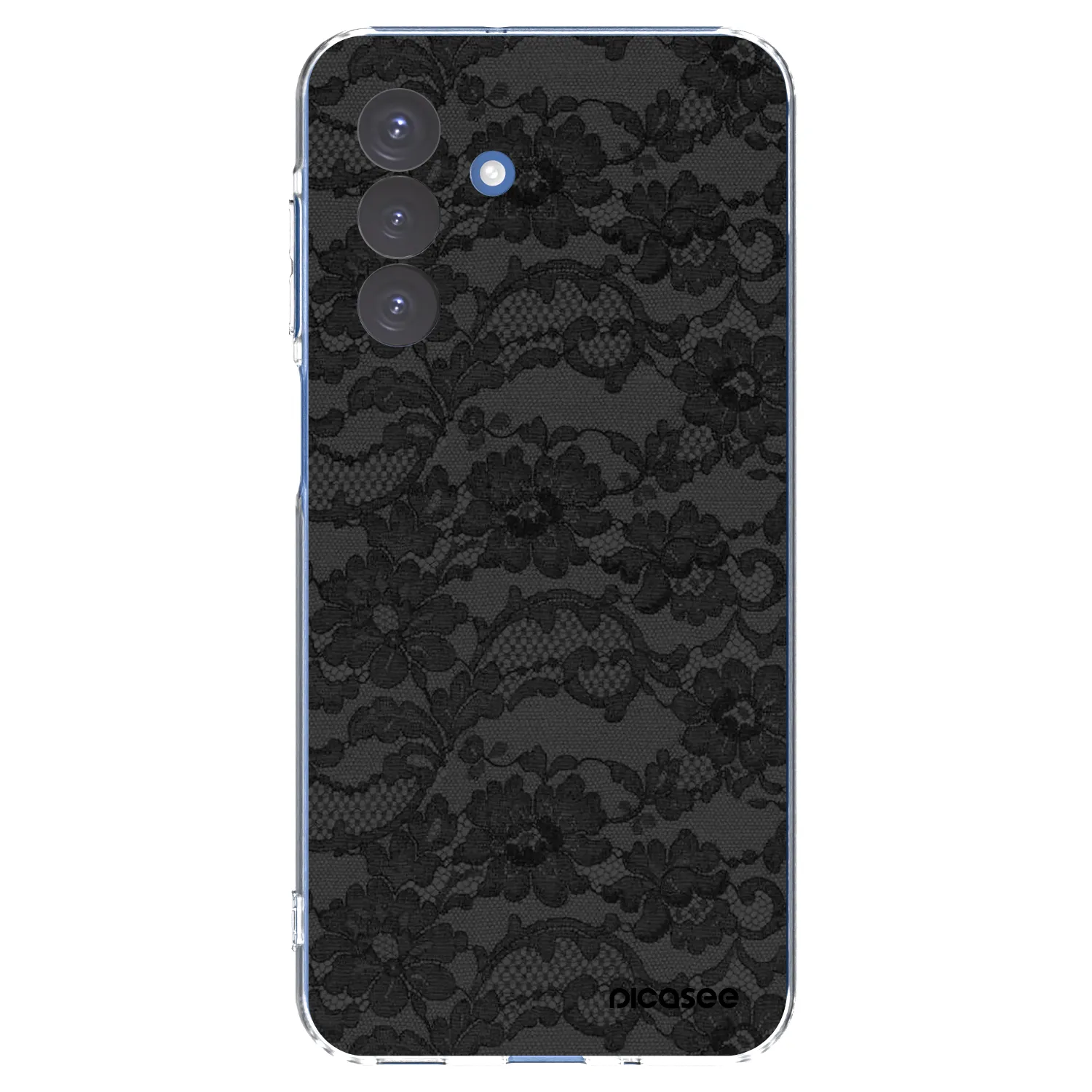 Picasee Samsung Galaxy A17 5G Hülle - Transparentes Silikon - Dark Elegance