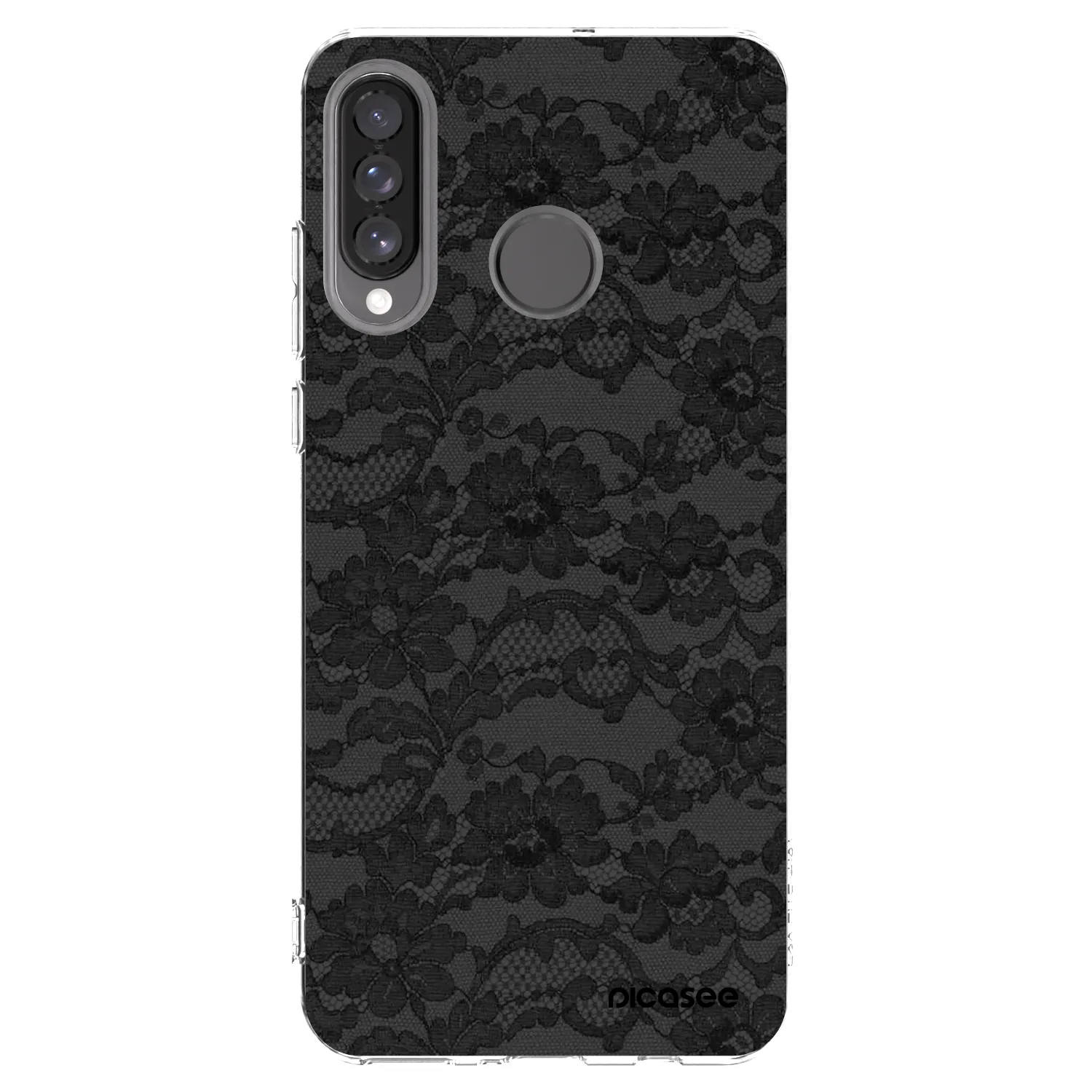 Picasee Huawei P30 Lite Hülle - Transparentes Silikon - Dark Elegance