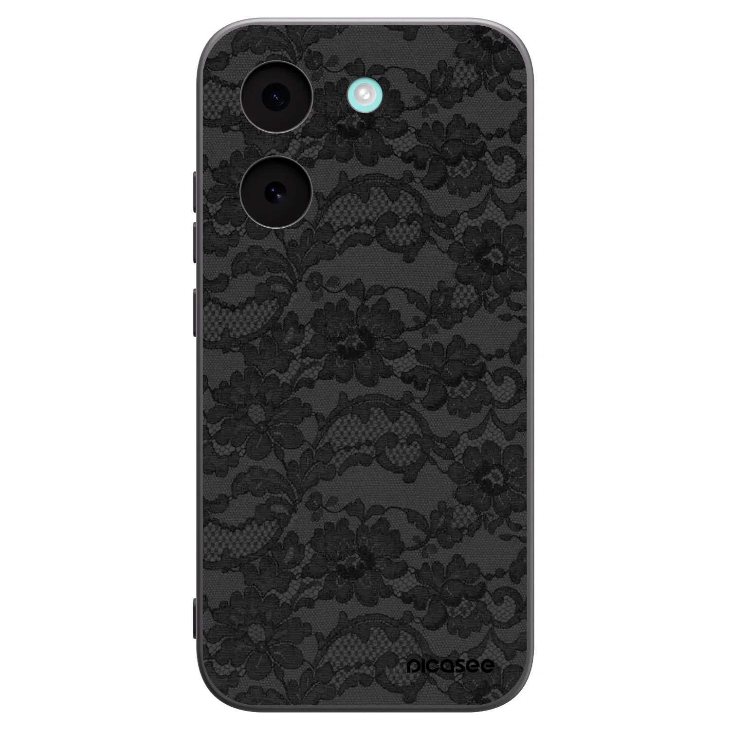 Picasee Xiaomi Poco X8 Pro Hülle - Schwarzes Silikon - Dark Elegance