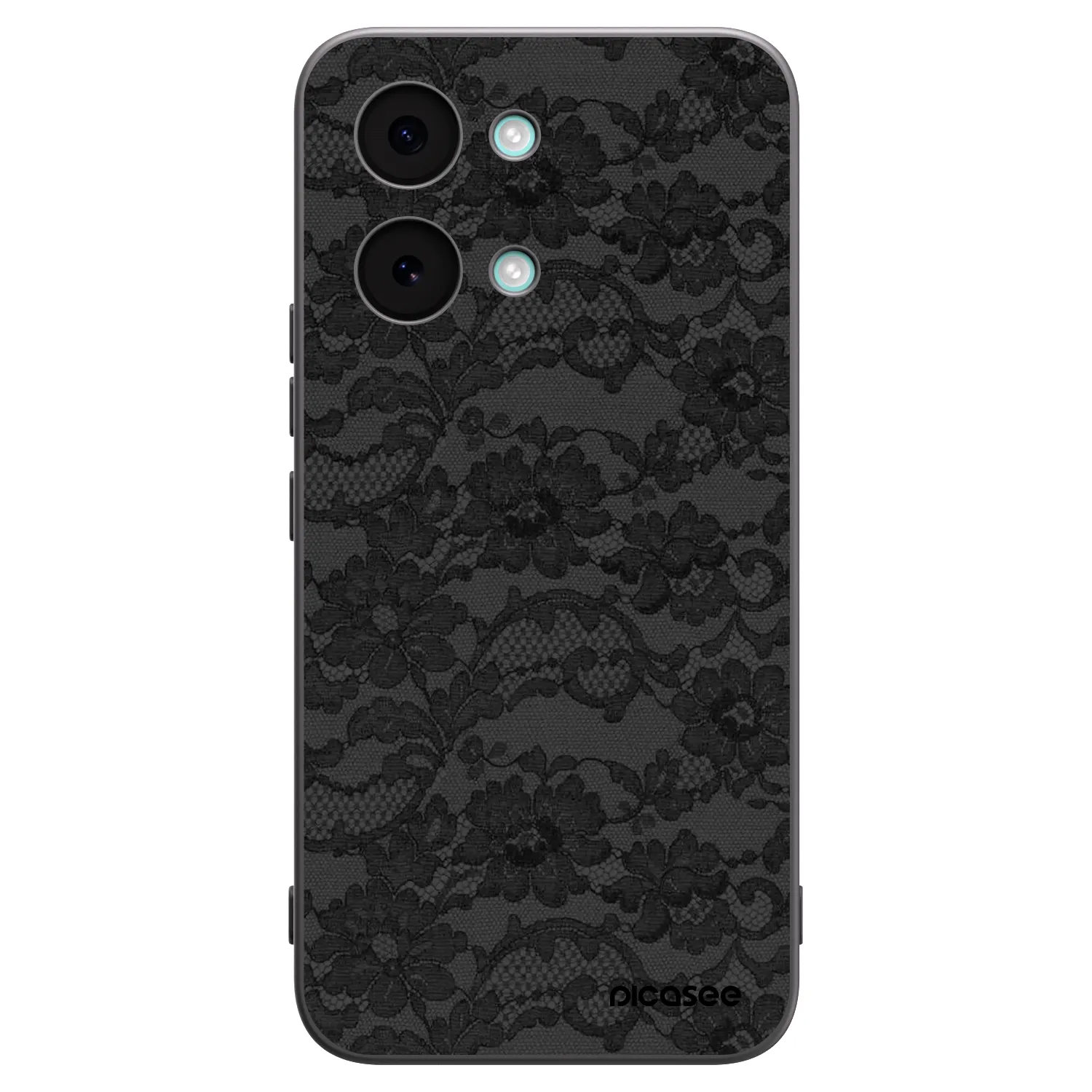 Picasee Xiaomi Poco X8 Pro Max Hülle - Schwarzes Silikon - Dark Elegance