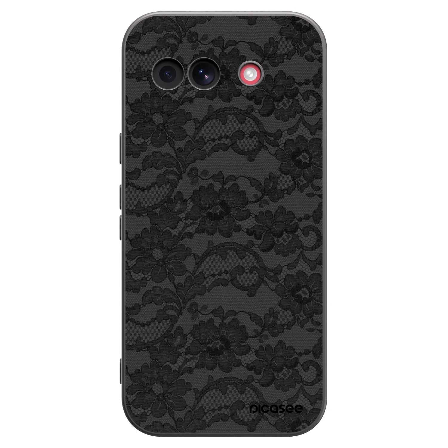 Picasee Google Pixel 10a Hülle - Schwarzes Silikon - Dark Elegance