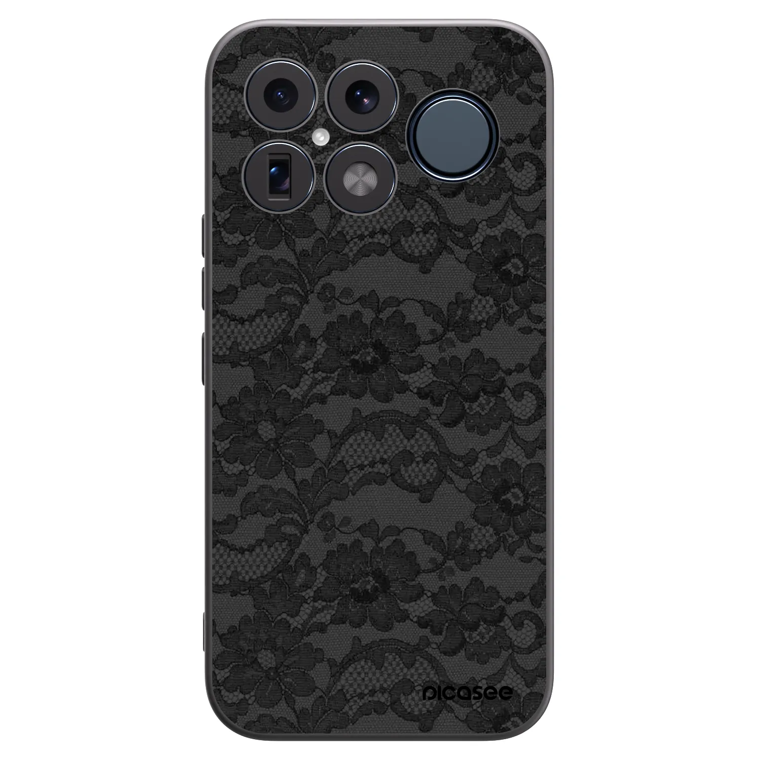 Picasee Xiaomi Poco F8 Ultra Hülle - Schwarzes Silikon - Dark Elegance