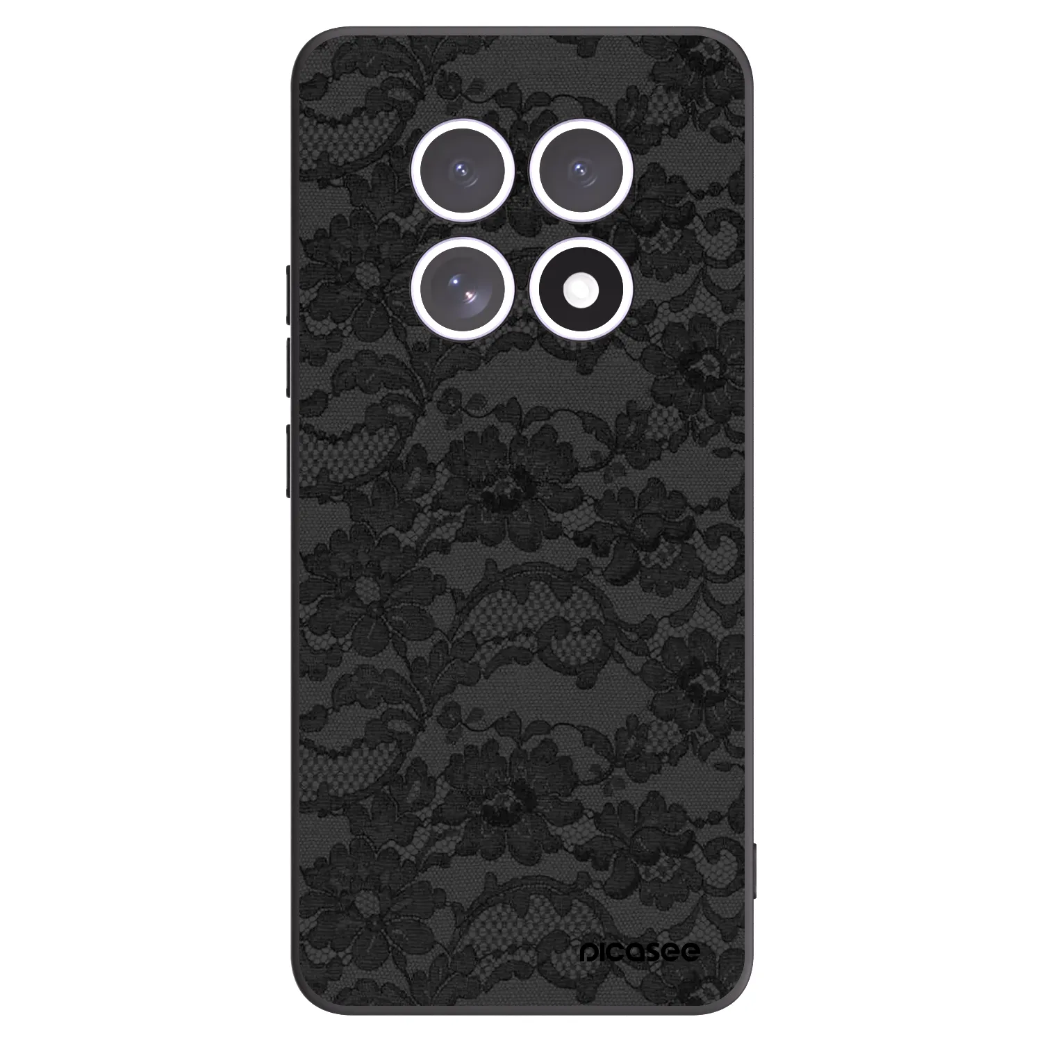 Picasee Xiaomi Redmi Note 15 5G Hülle - Schwarzes Silikon - Dark Elegance
