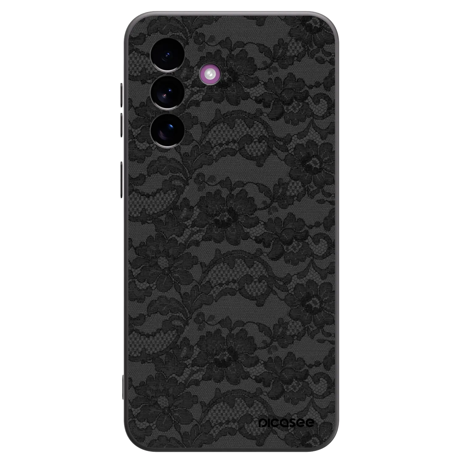 Picasee Samsung Galaxy A37 Hülle - Schwarzes Silikon - Dark Elegance