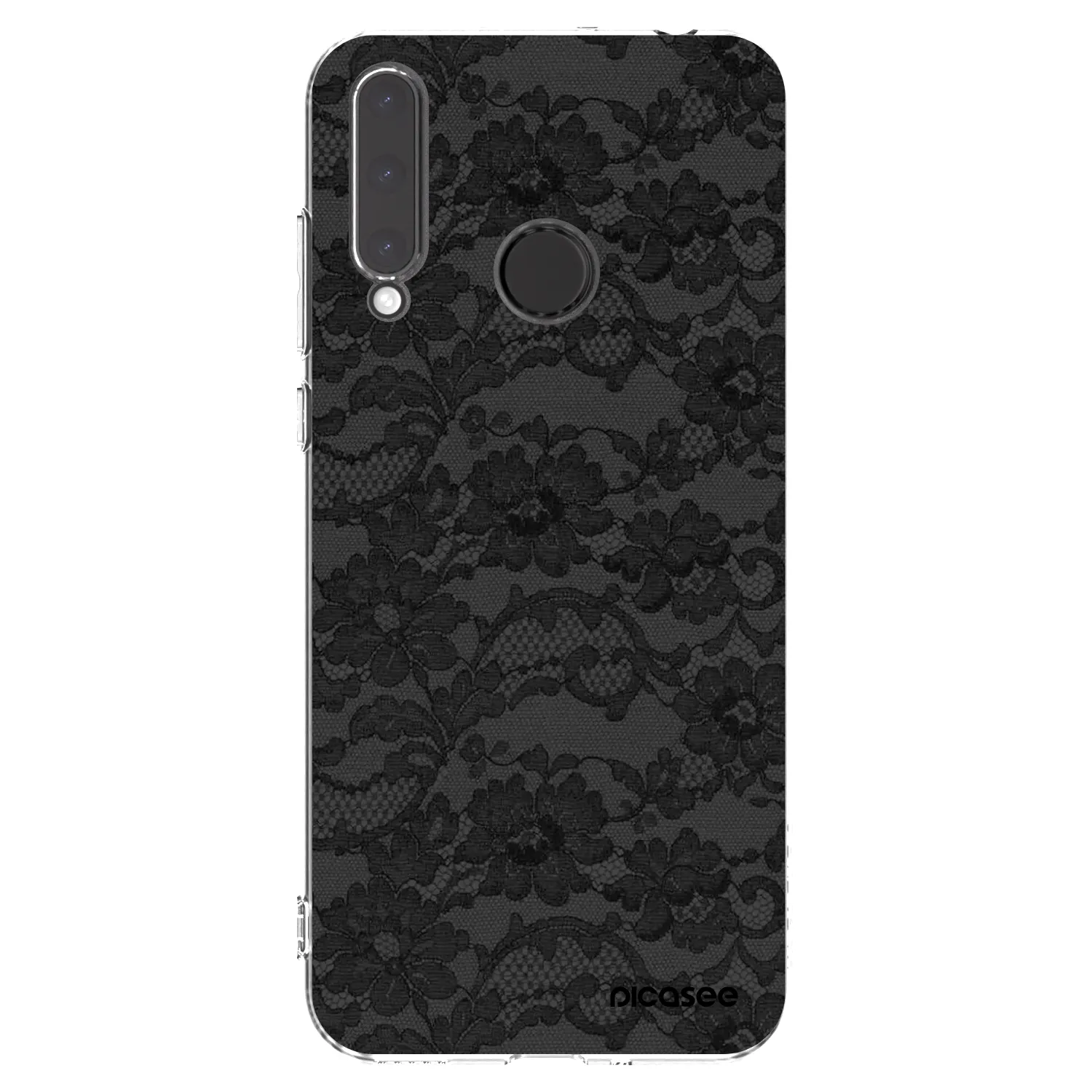 Picasee Honor 20 Lite Hülle - Transparentes Silikon - Dark Elegance