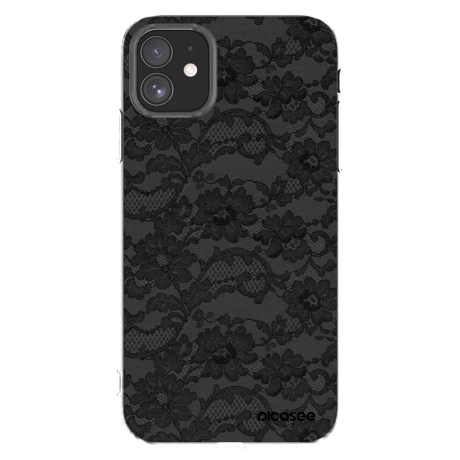 Picasee Apple iPhone 11 Hülle - Transparentes Silikon - Dark Elegance