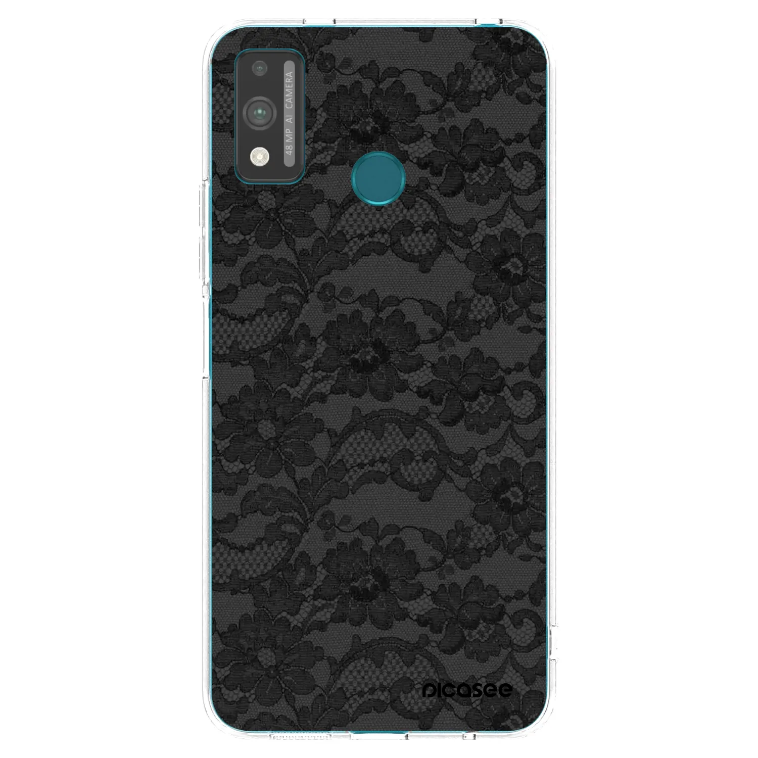 Picasee Honor 9X Lite Hülle - Transparentes Silikon - Dark Elegance