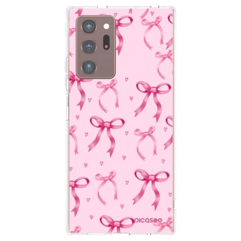Picasee Samsung Galaxy Note 20 Ultra Hülle - Transparentes Silikon - Bow Aesthetic