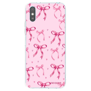 Picasee Xiaomi Redmi 9A Hülle - Transparentes Silikon - Bow Aesthetic