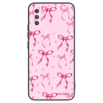 Picasee Xiaomi Poco M3 Hülle - Schwarzes Silikon - Bow Aesthetic