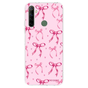 Picasee Realme 5 Hülle - Transparentes Silikon - Bow Aesthetic