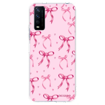 Picasee Vivo Y11s Hülle - Transparentes Silikon - Bow Aesthetic